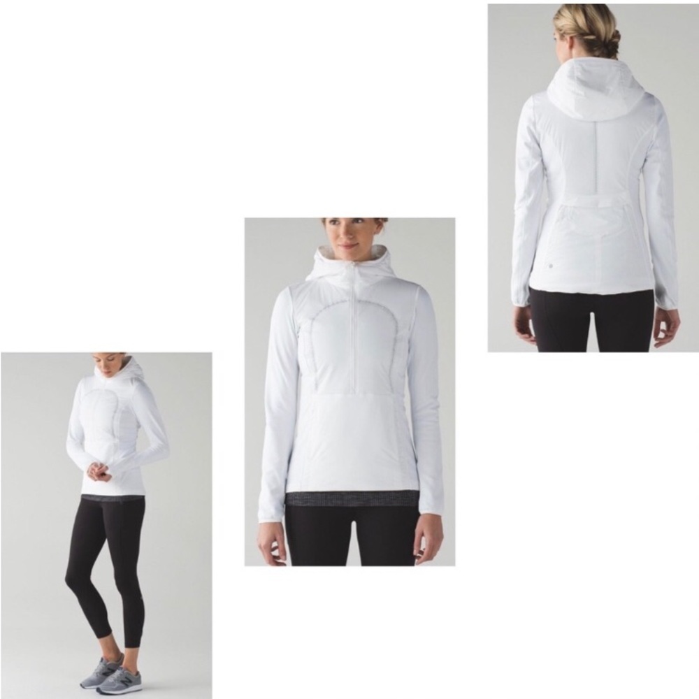 Lululemon Run For Cold 1/2 Half Zip Primaloft Pullover Jacket 2 XS Small Puffer